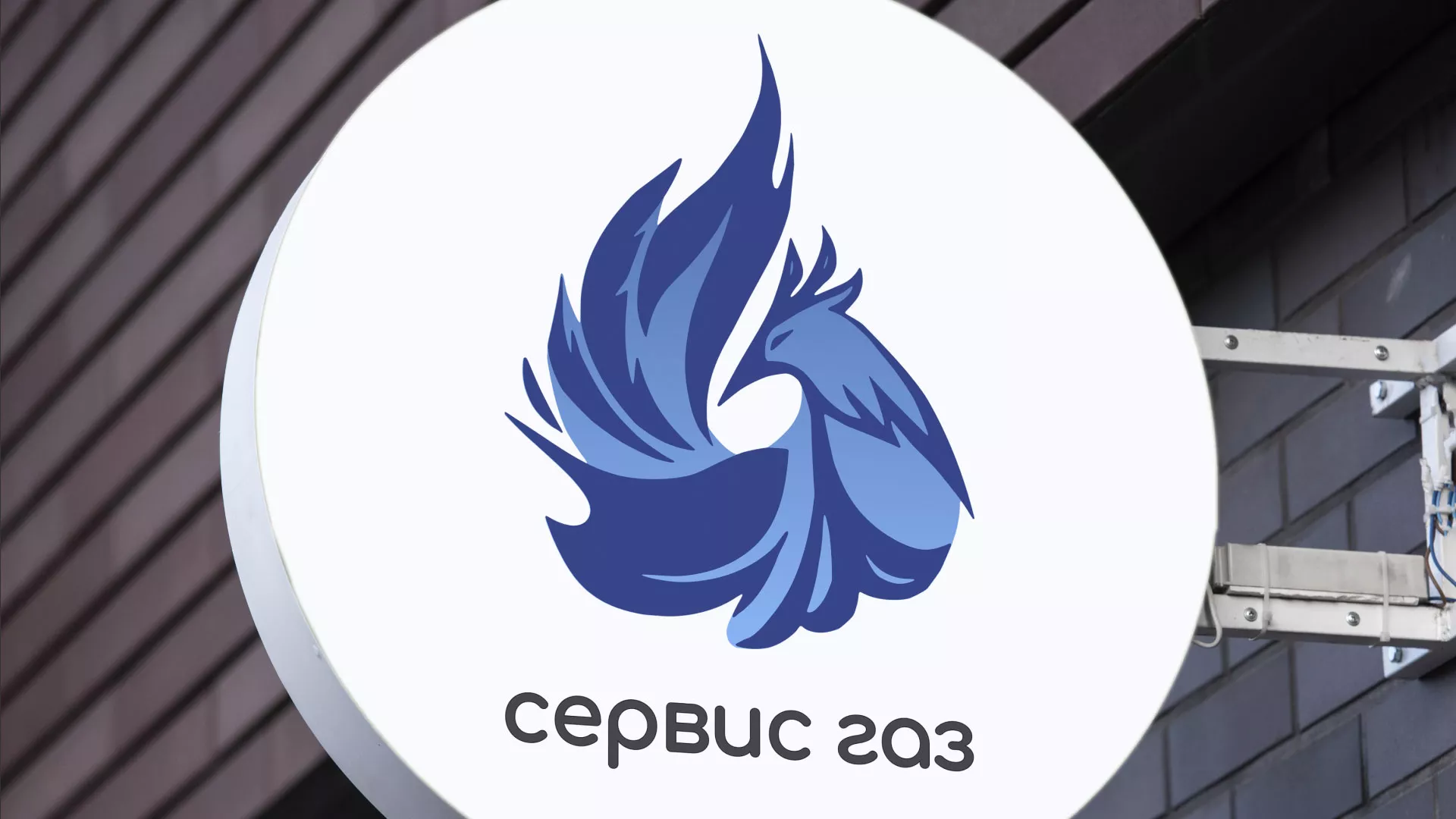 Создание логотипа «Сервис газ» в Щёкино