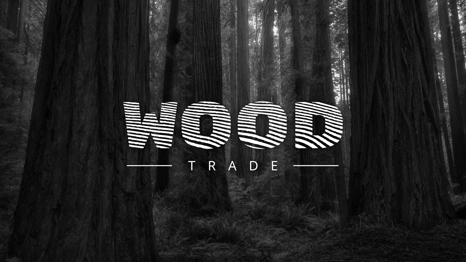 Разработка логотипа для компании «Wood Trade» в Щёкино