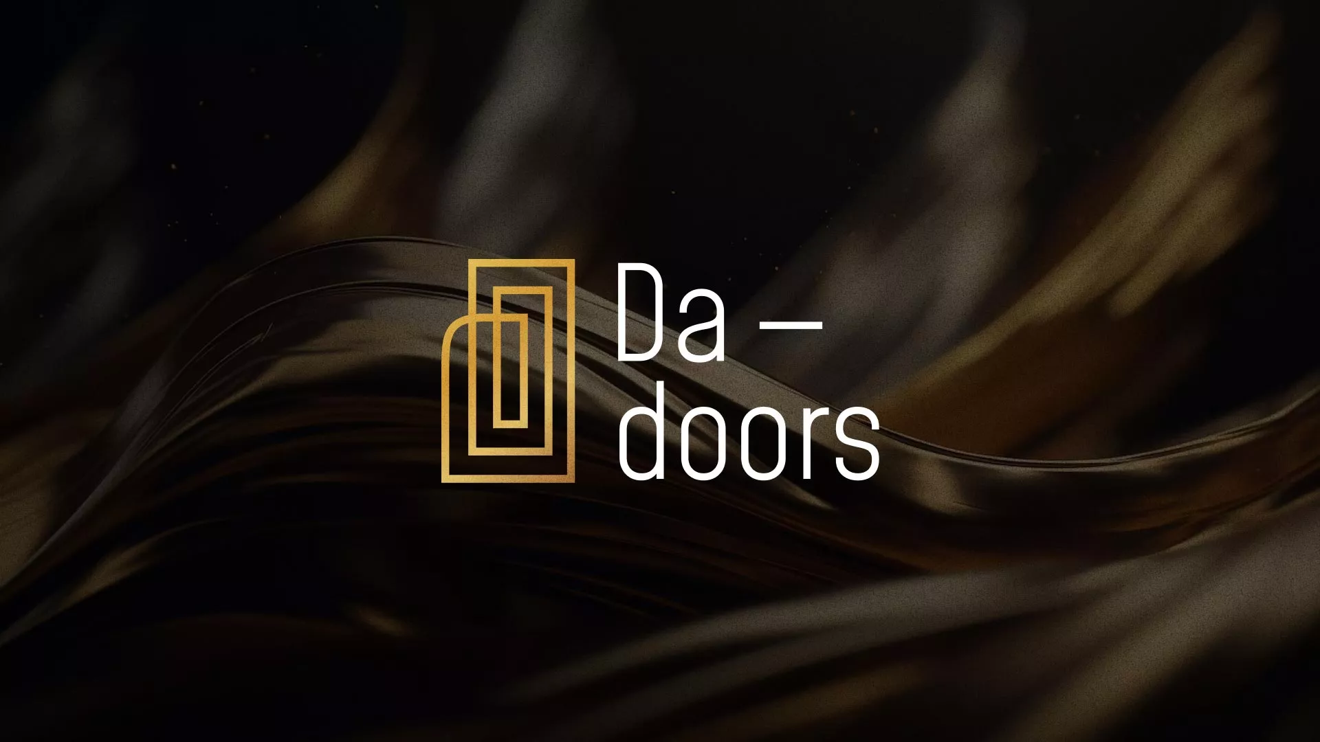 Разработка логотипа для компании «DA-DOORS» в Щёкино